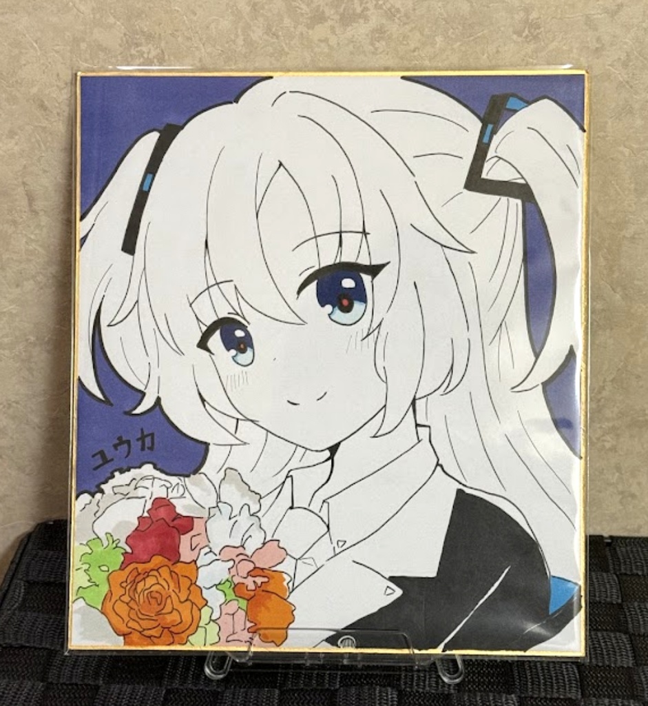 早瀬ユウカ色紙
