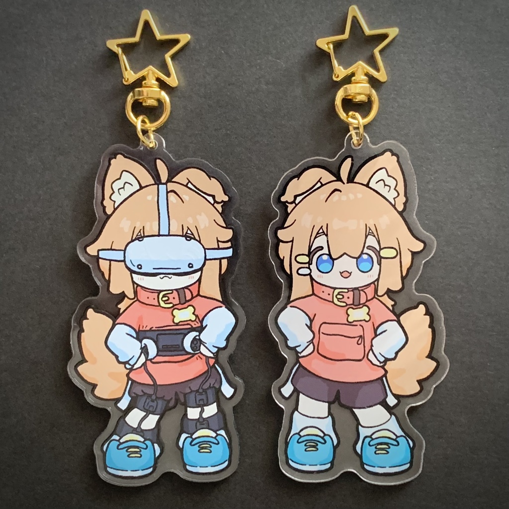 頒布終了【両面アクキー】まめひなた キプフェル イサナイ・ヌク