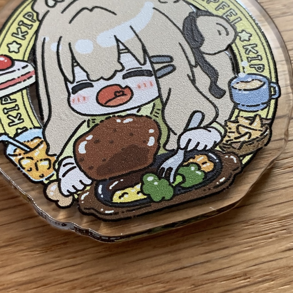 【アクキー】 まめひなた、キプフェル【両面柄有り】