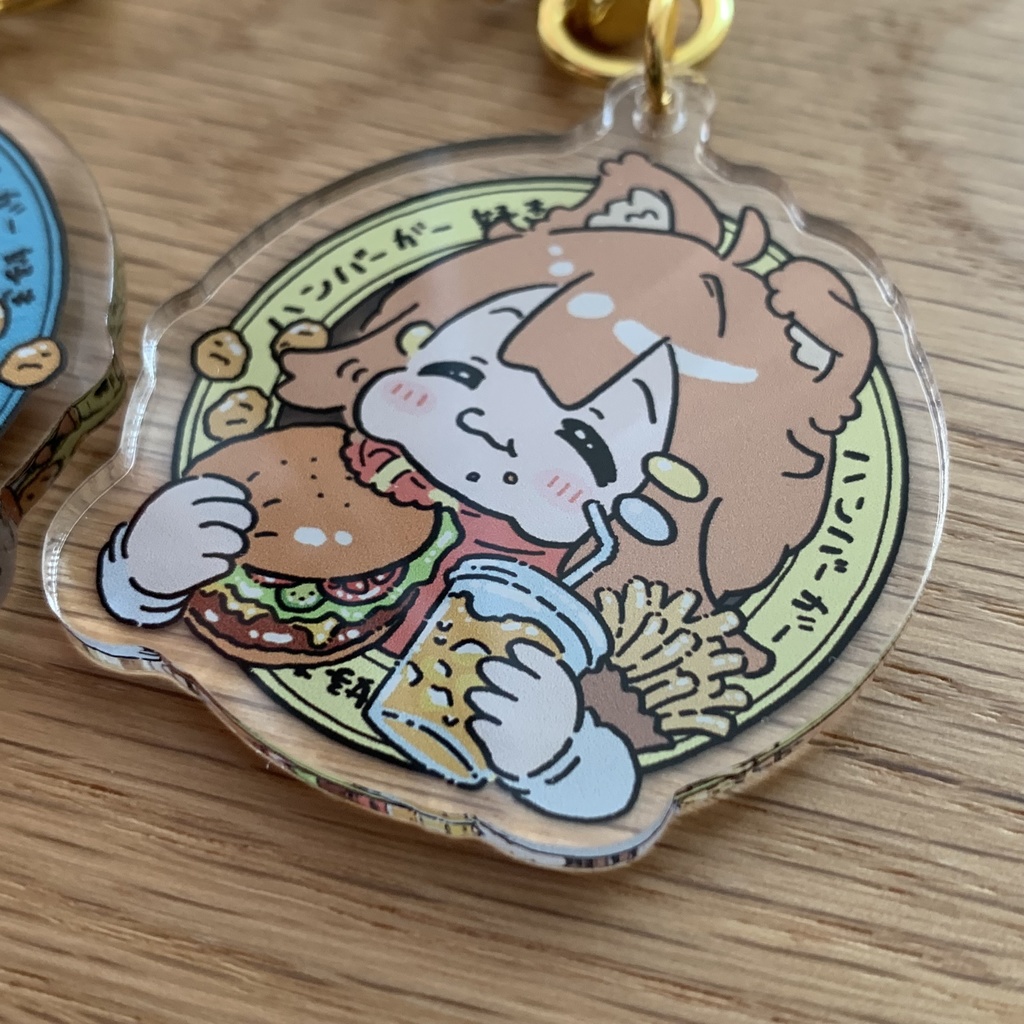 【アクキー】 まめひなた、キプフェル【両面柄有り】