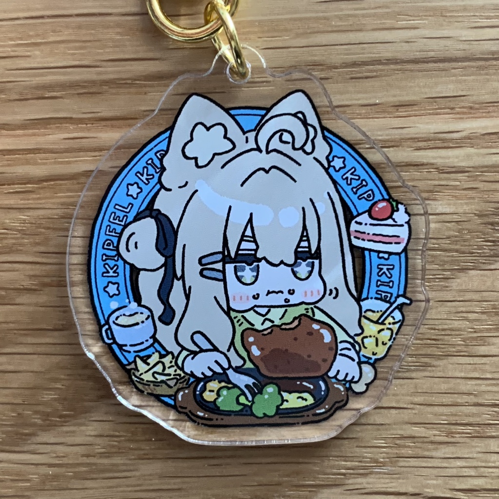 【アクキー】 まめひなた、キプフェル【両面柄有り】