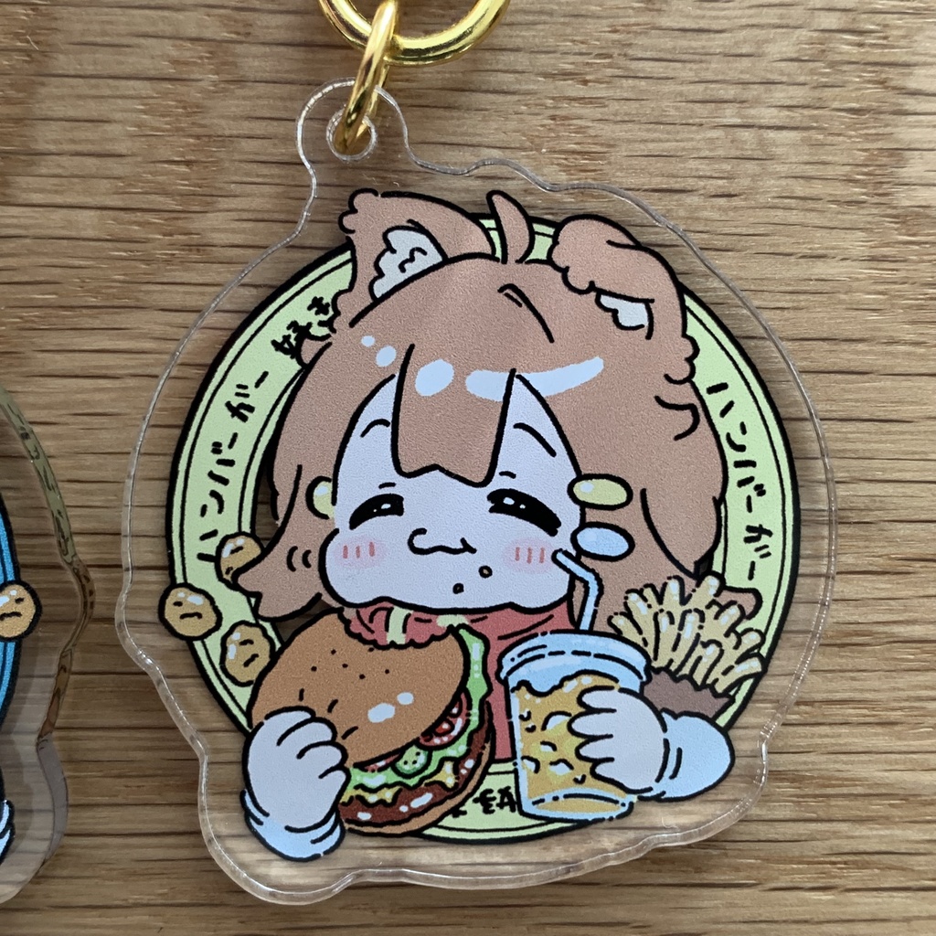 【アクキー】 まめひなた、キプフェル【両面柄有り】