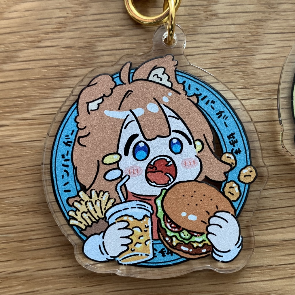 【アクキー】 まめひなた、キプフェル【両面柄有り】