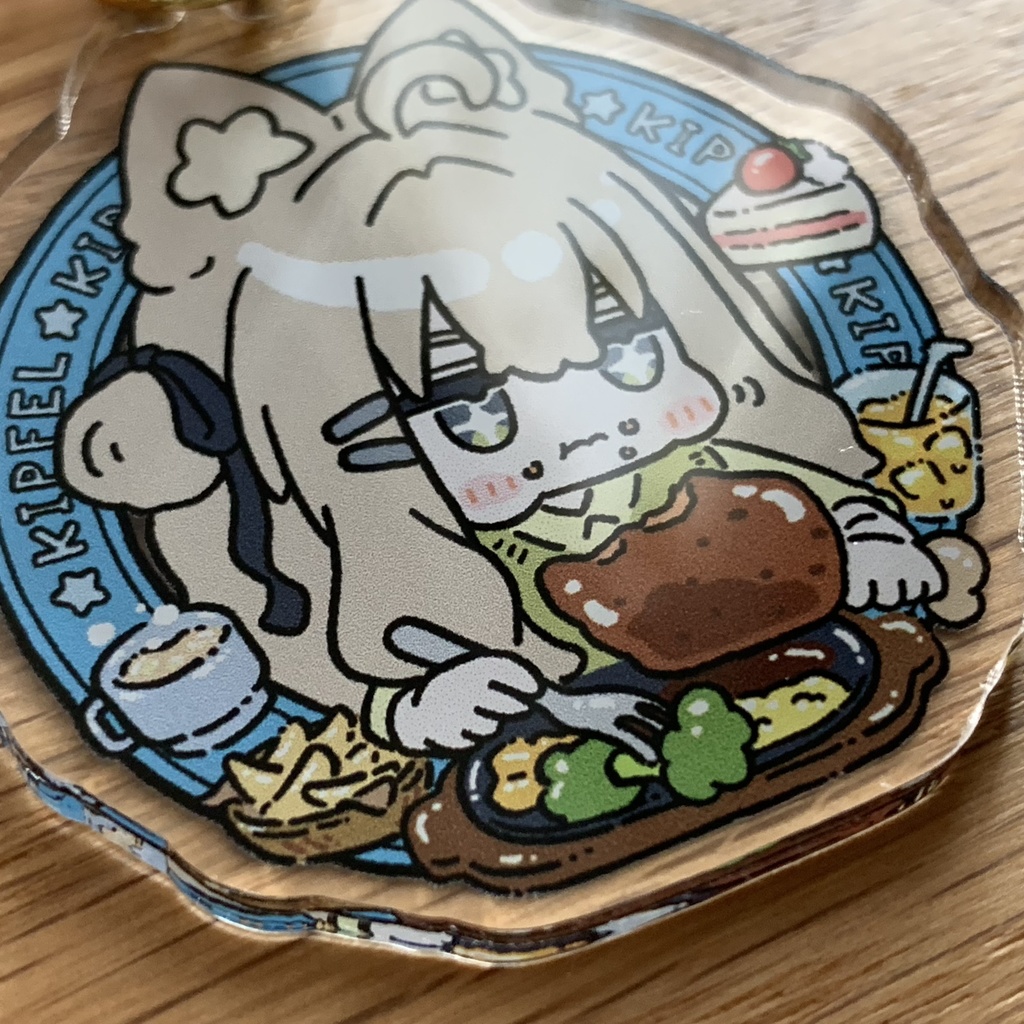 【アクキー】 まめひなた、キプフェル【両面柄有り】