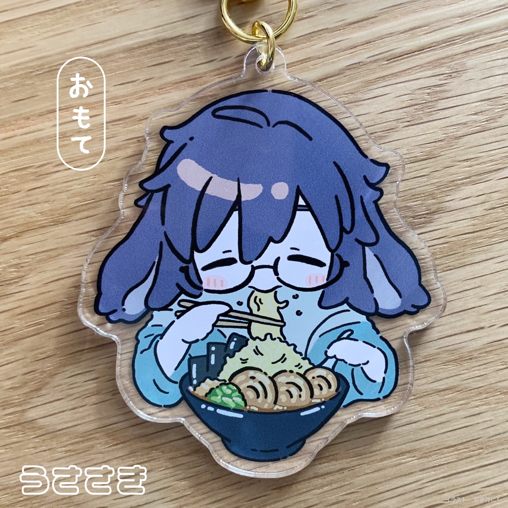 ラーメン食べアクキー