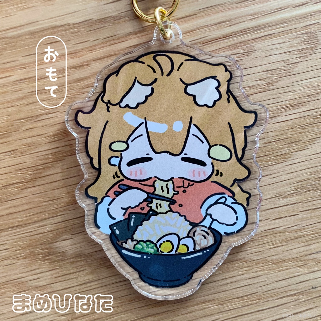 ラーメン食べアクキー