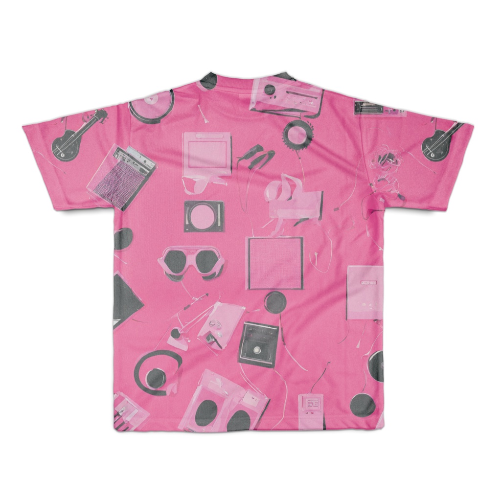 RETRO FUTURE PINK Tシャツ
