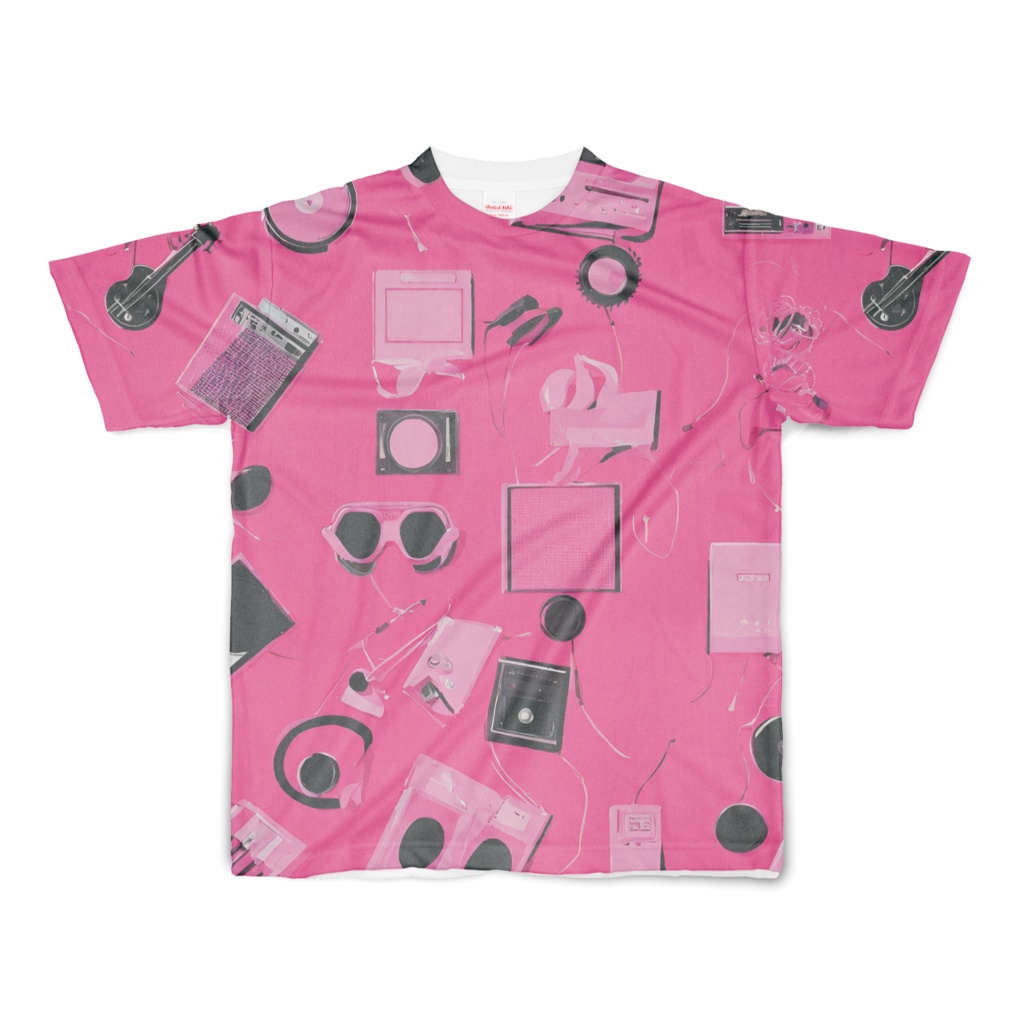 RETRO FUTURE PINK Tシャツ
