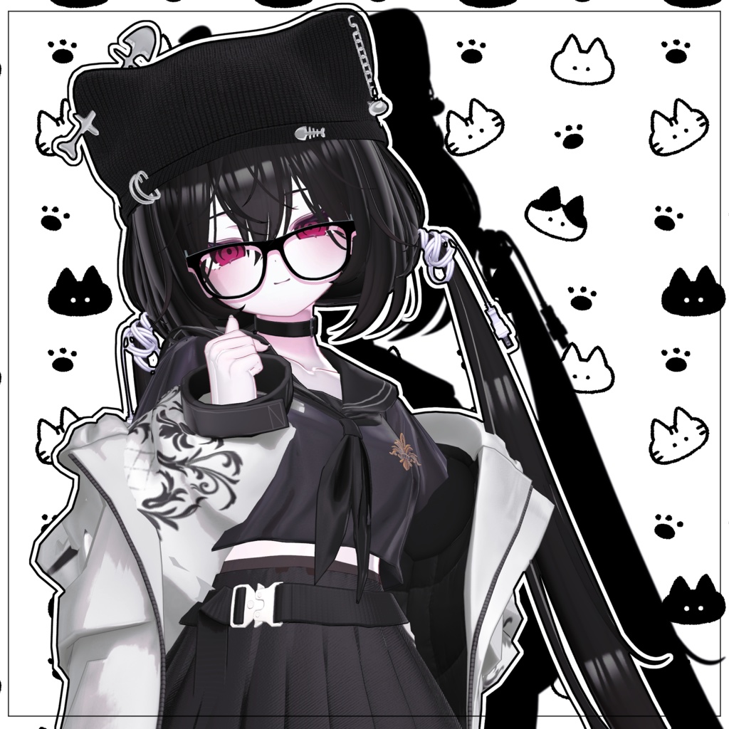 (^・ω・^ ) KNIT CAT HAT ✢ ニット帽 -<<