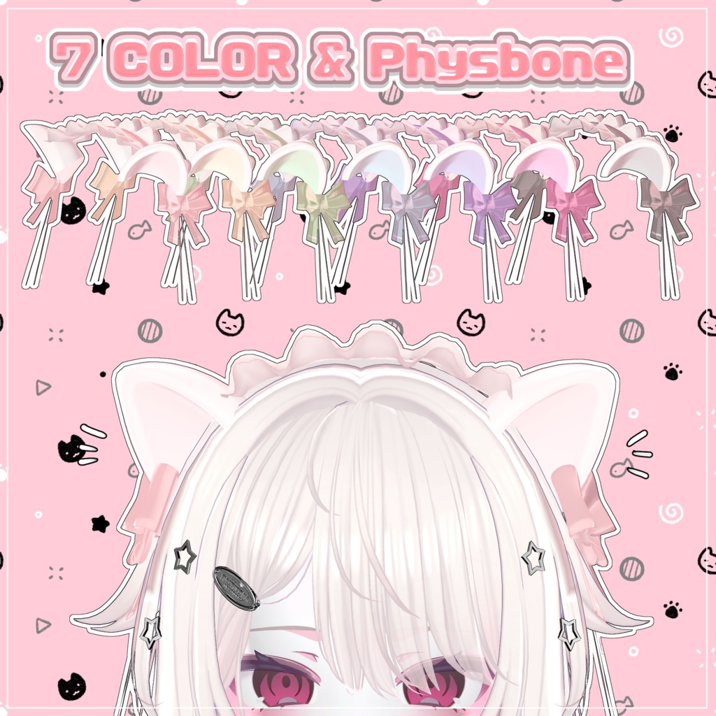 ₊⁺ ♥ Neko Frill Lace cap :: 猫フリルレースキャップ ♥ ‧₊