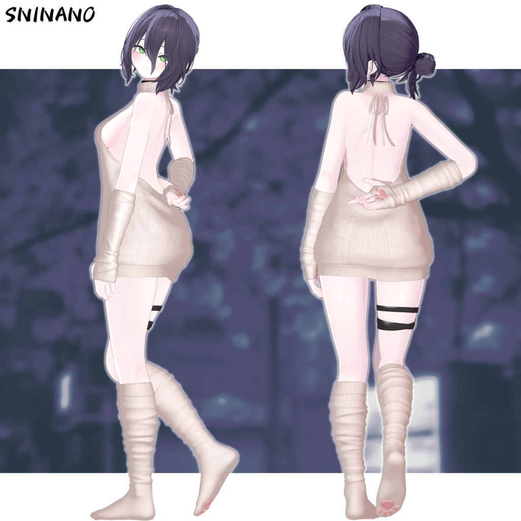 【14アバター対応】 ✨Secret Sweetie Knit✨ 【VRCHAT】