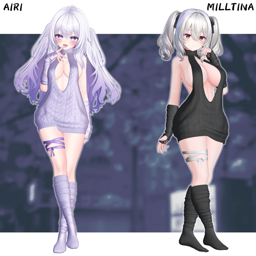 【14アバター対応】 ✨Secret Sweetie Knit✨ 【VRCHAT】