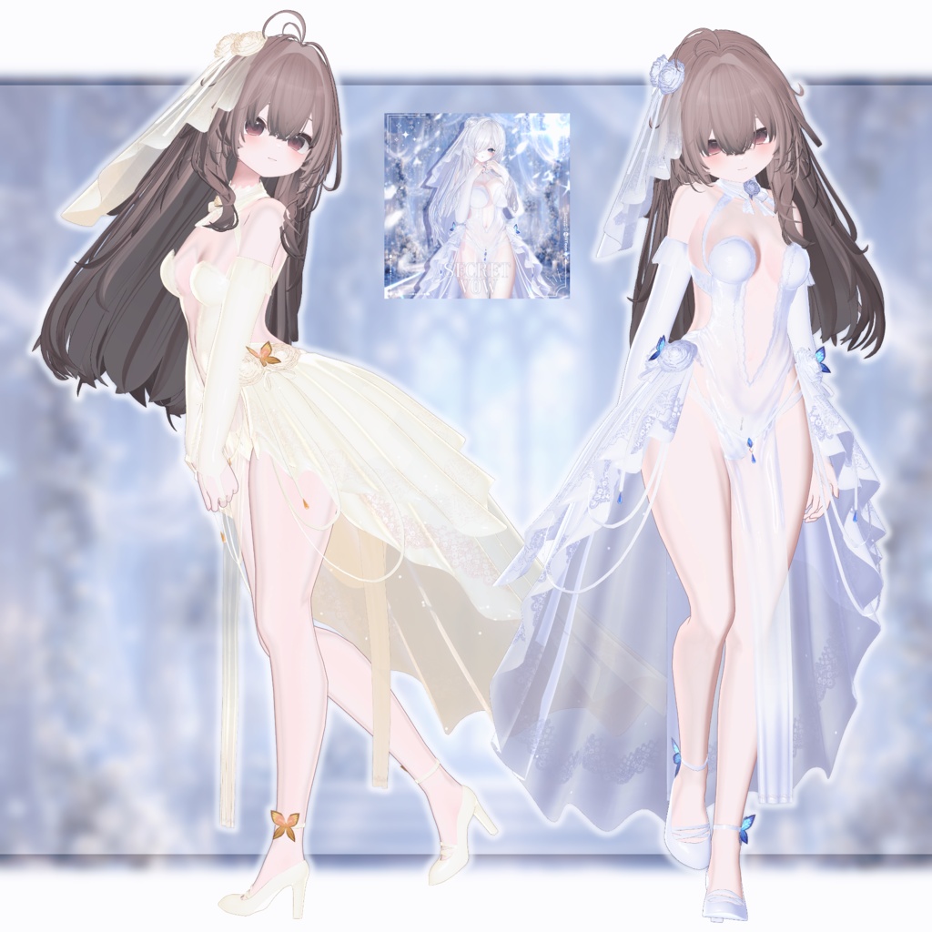 ₍=^・ω・^=₎っKitty Crop Shirt & 『SECRET VOW』 Kaguya 対応追加