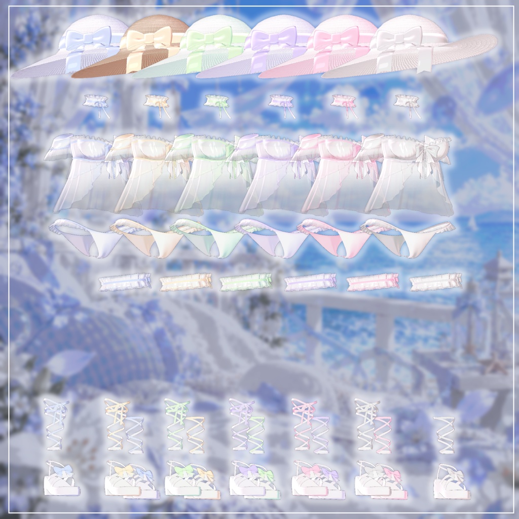 ✨SALE✨【15アバター対応】 🤍『LILY BREEZE』🤍