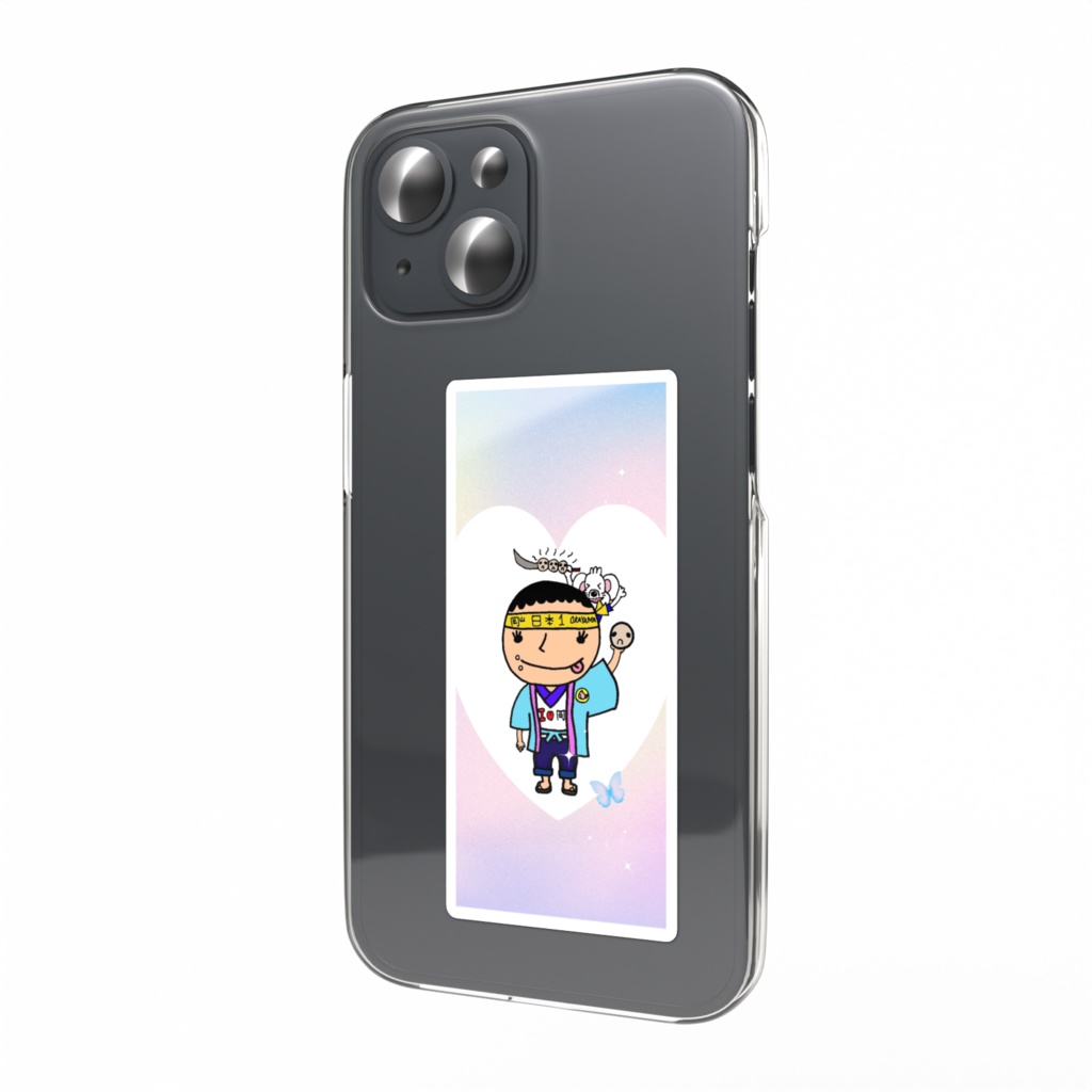 桃多郎 スマホステッカー