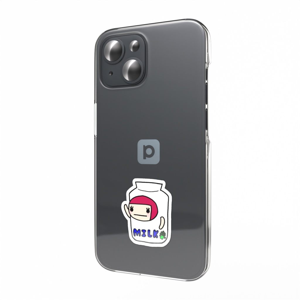 MILK花粉 ステッカー