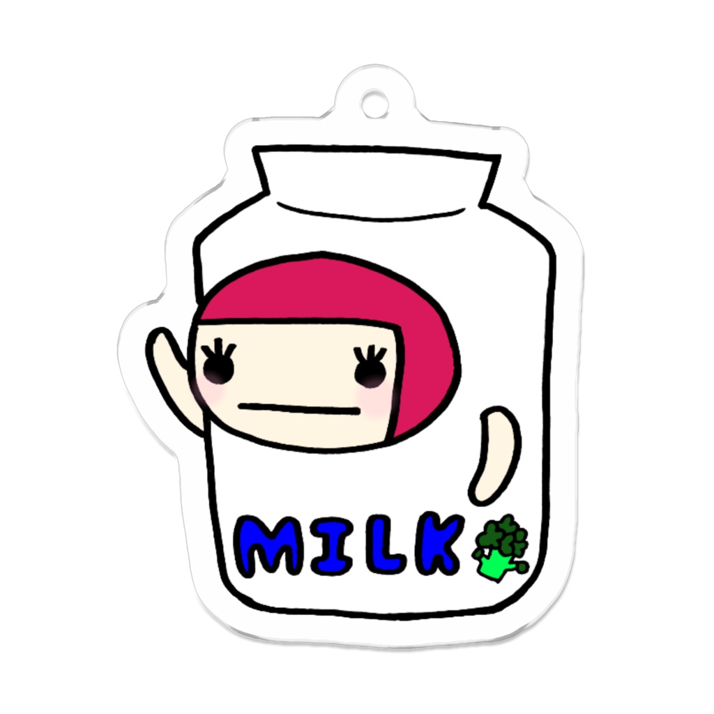 MILK花粉 アクキー