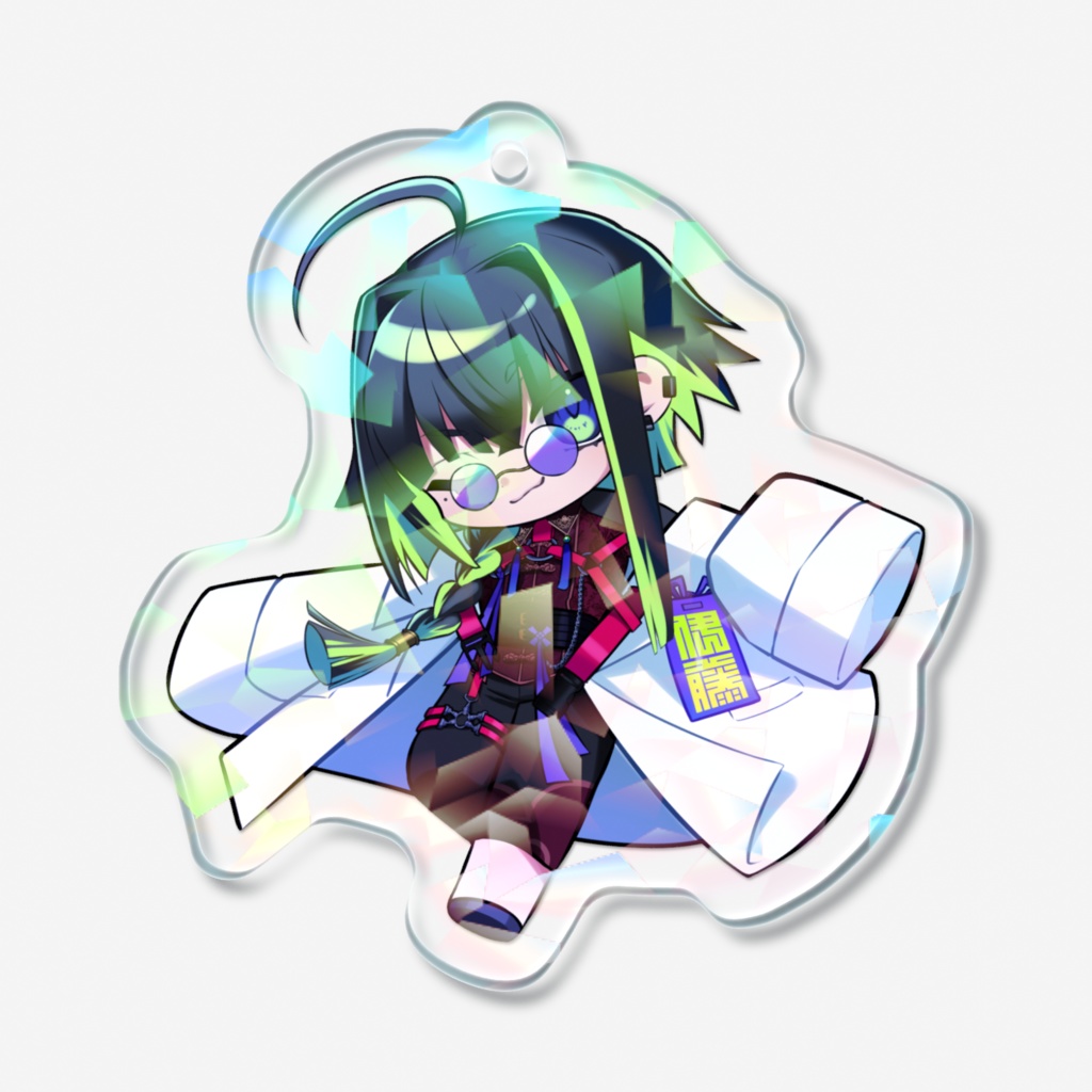 【３周年記念】ホログラムアクリルキーホルダー