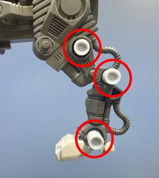 【STLデータ無料配布】ゾイド互換キャップパーツ(旧TOMY製 対応)