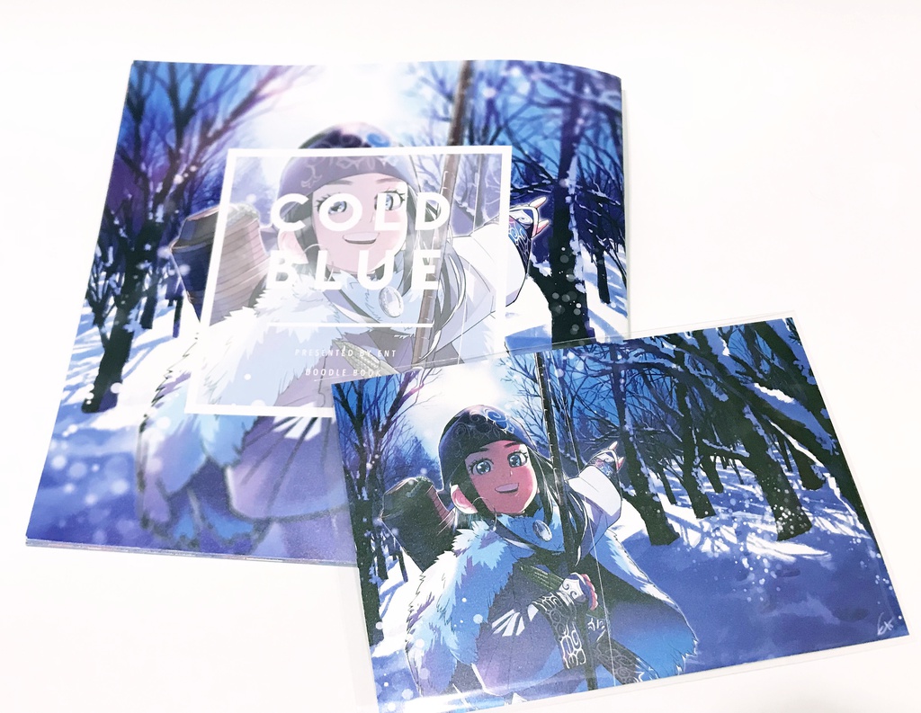 COLD BLUE【らくがき本】(ポストカード付)