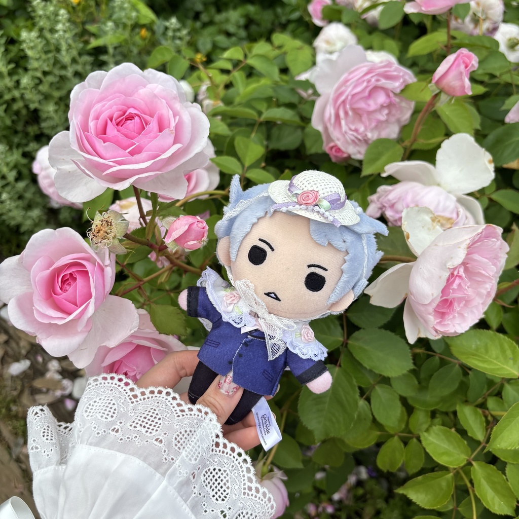 お花の刺繍つけえり