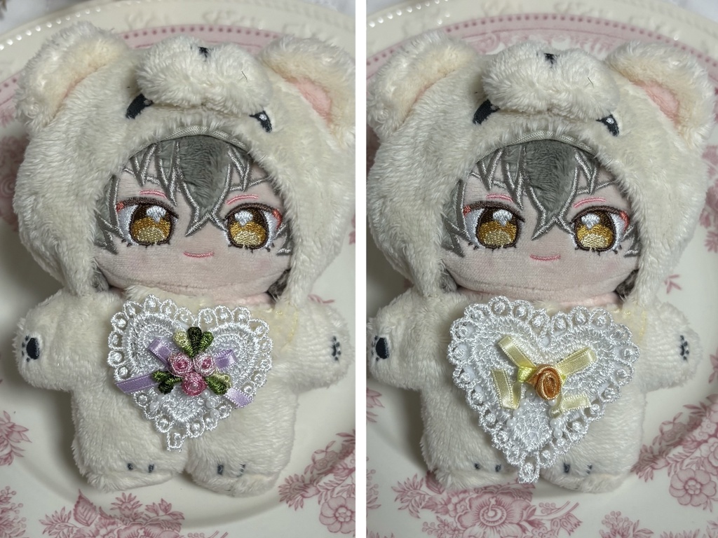 Embroidery Heart clipโก