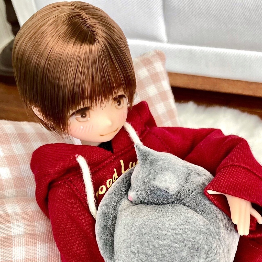 1/6 オビツ21-01 カスタムヘッド+カスタムボディ+服一式 フルセット