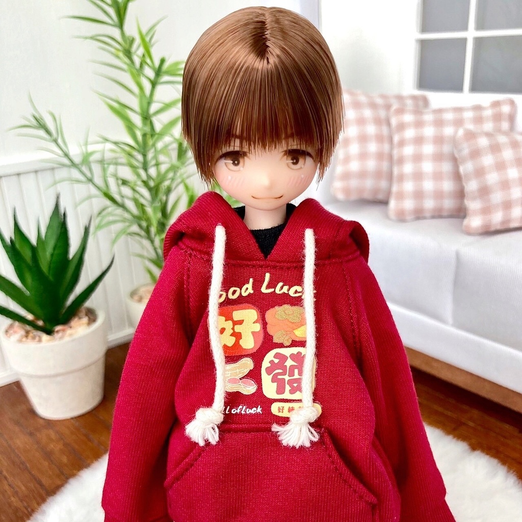 1/6 オビツ21-01 カスタムヘッド+カスタムボディ+服一式 フルセット