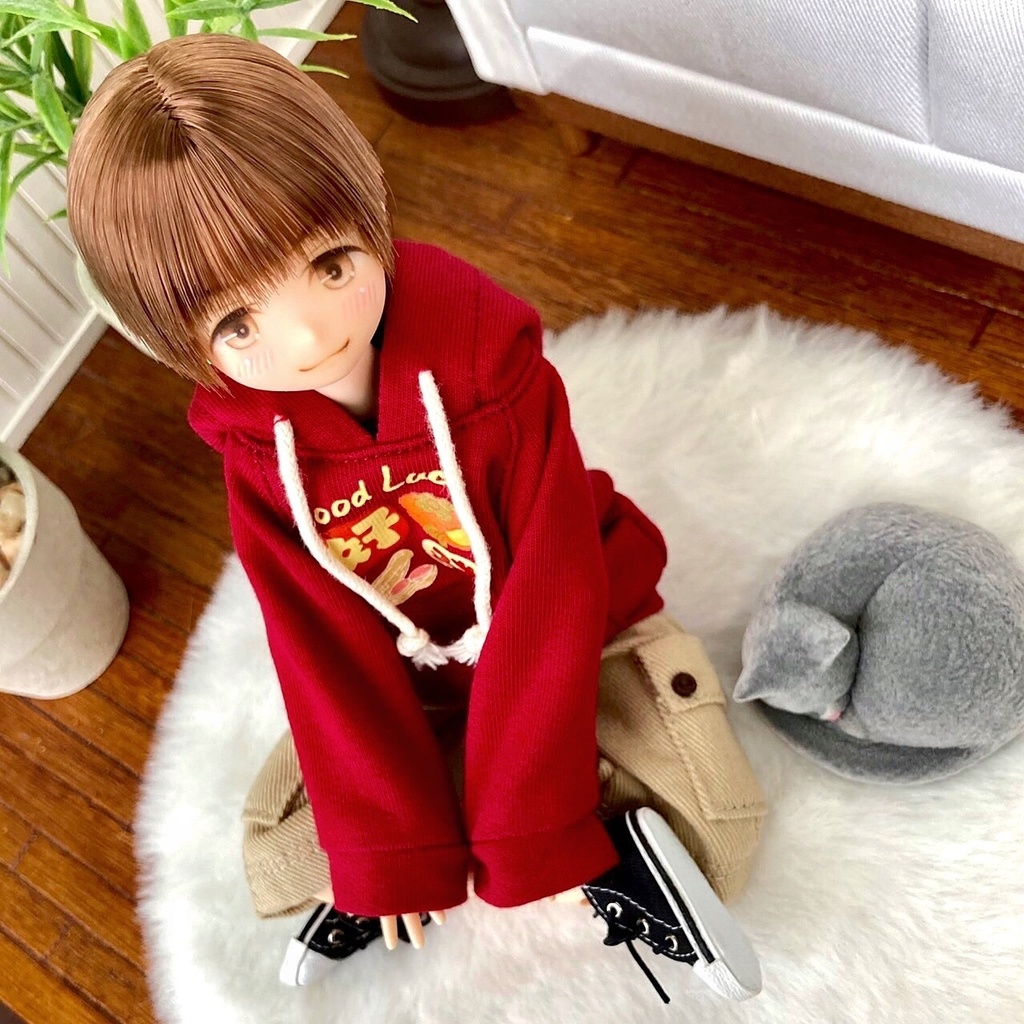 1/6 オビツ21-01 カスタムヘッド+カスタムボディ+服一式 フルセット