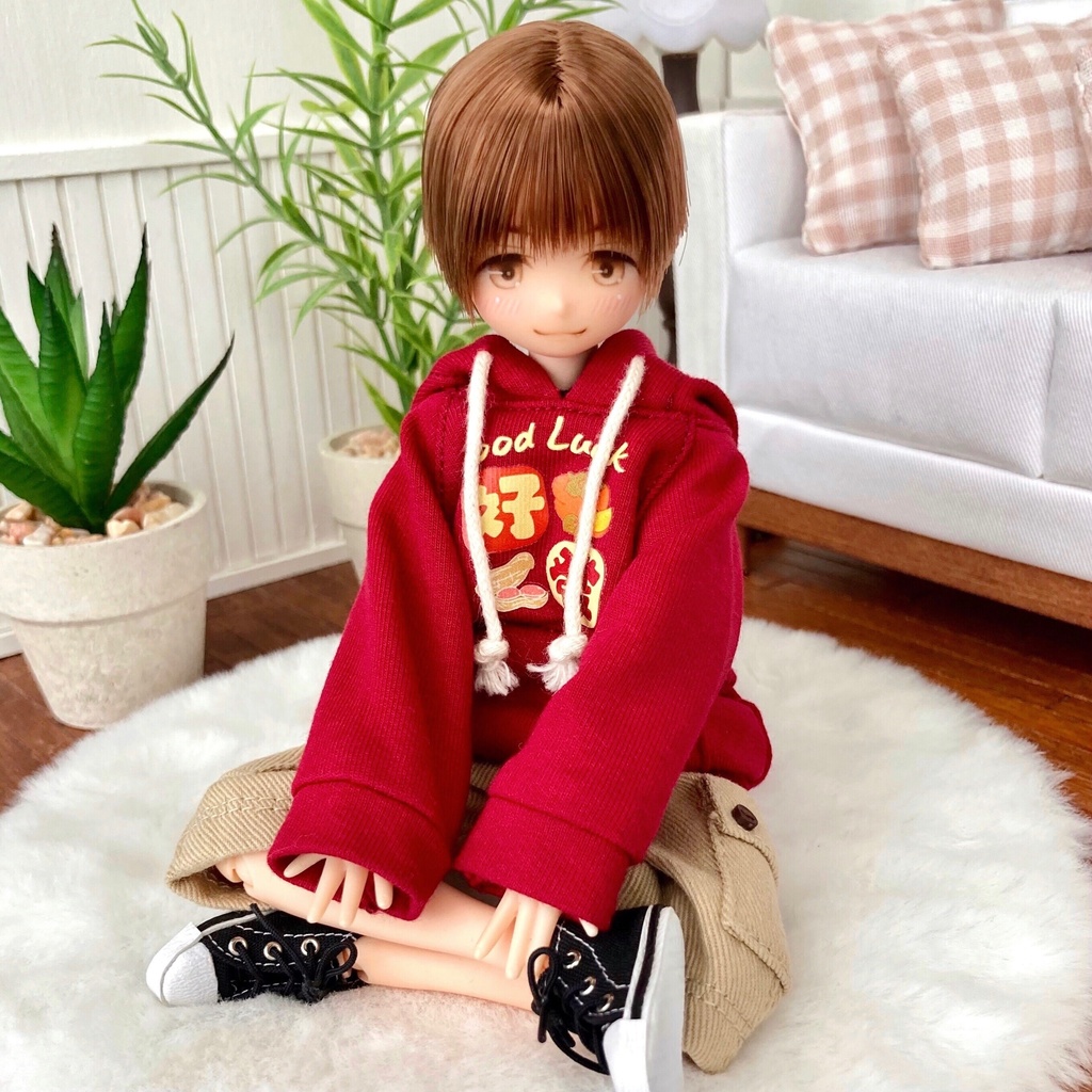 1/6 オビツ21-01 カスタムヘッド+カスタムボディ+服一式 フルセット