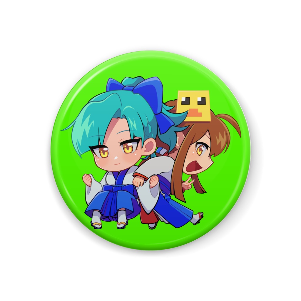 系＆ふらんすちゃん　缶バッジ