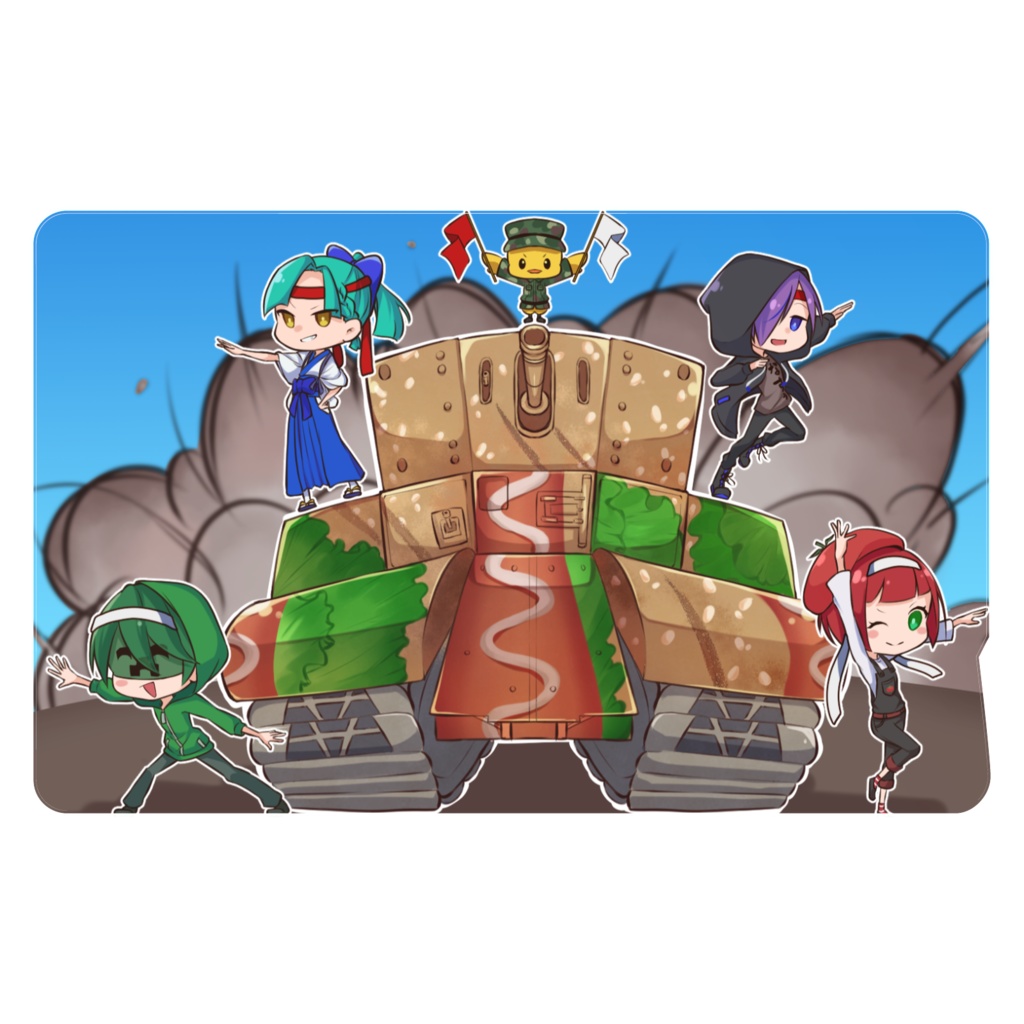 第3回戦車プチ大運動会　ICステッカー