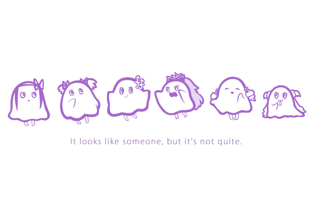 魔法少女おばけTシャツ