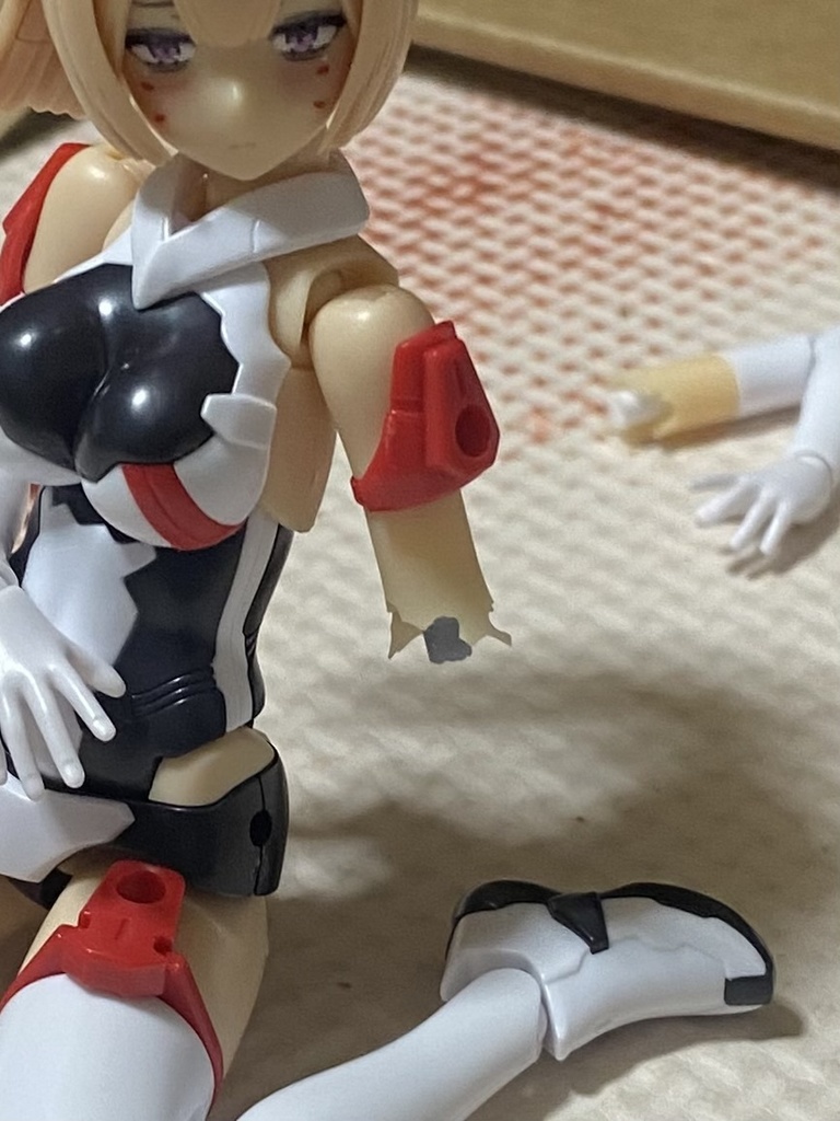 メカバレ腕