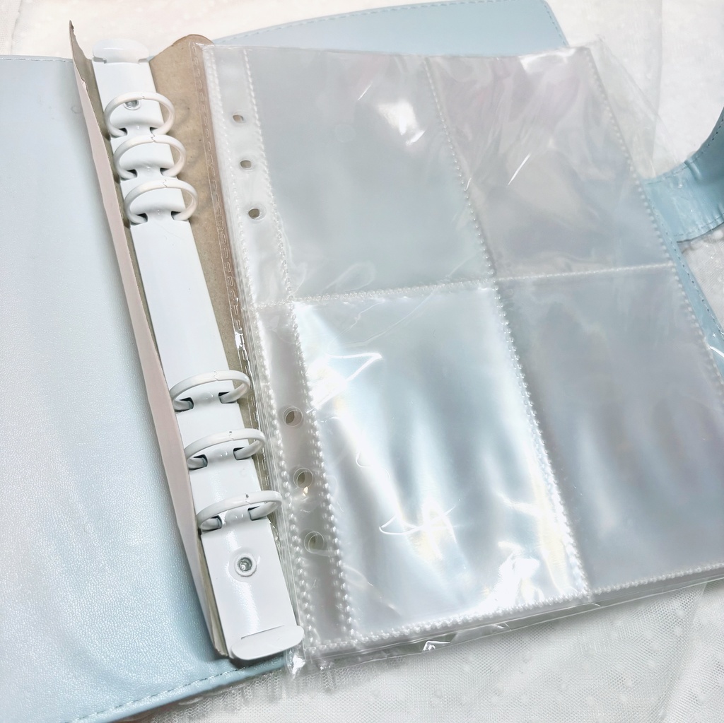 マカロンバインダーデコ/ブルー