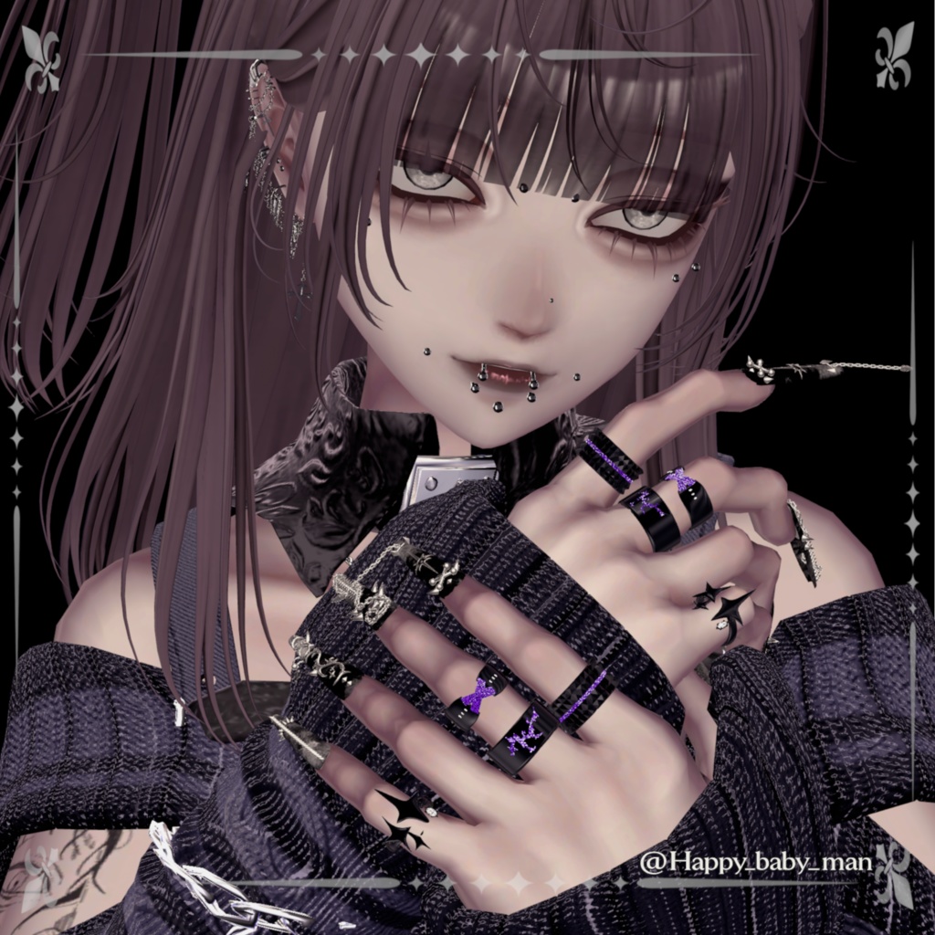 Lunexia Void – Ring Set (4 Types)