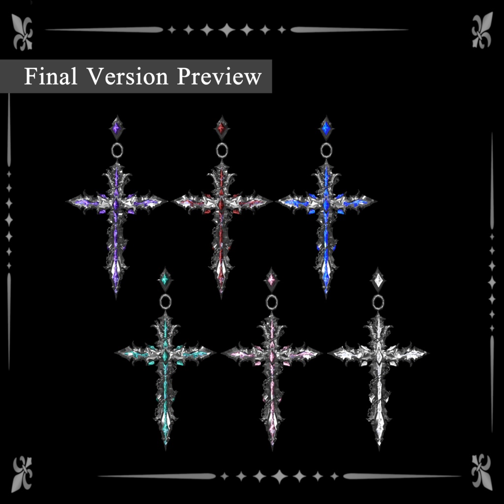 LUNEXIA VOID ✦✦✦✦✦ VESPER CROSS 26 Colors Included + 1 Full Pack✦✦Exclusive Color