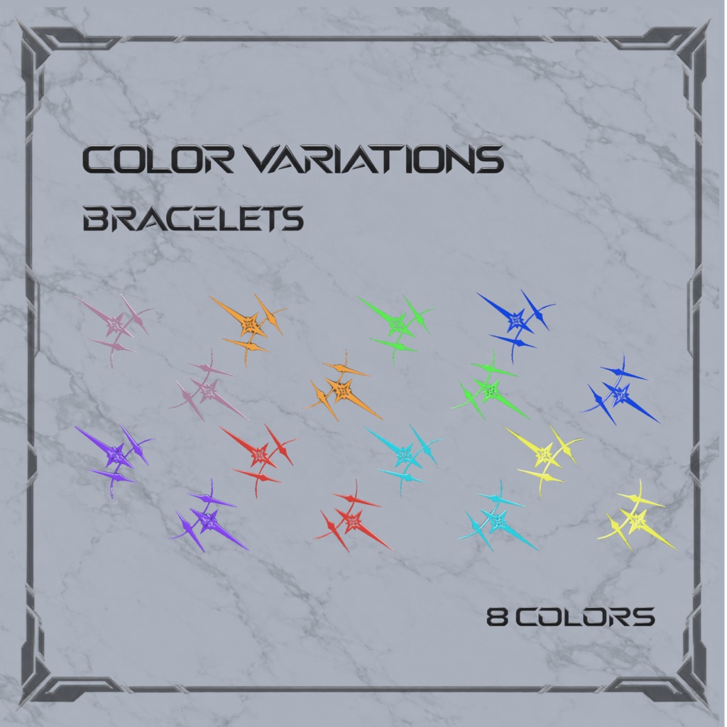 【VRChat対応】ASTRAL RIFT – Halo & Bracelet Set