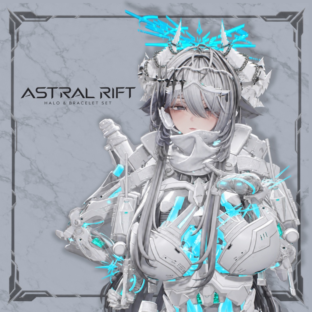 【VRChat対応】ASTRAL RIFT – Halo & Bracelet Set