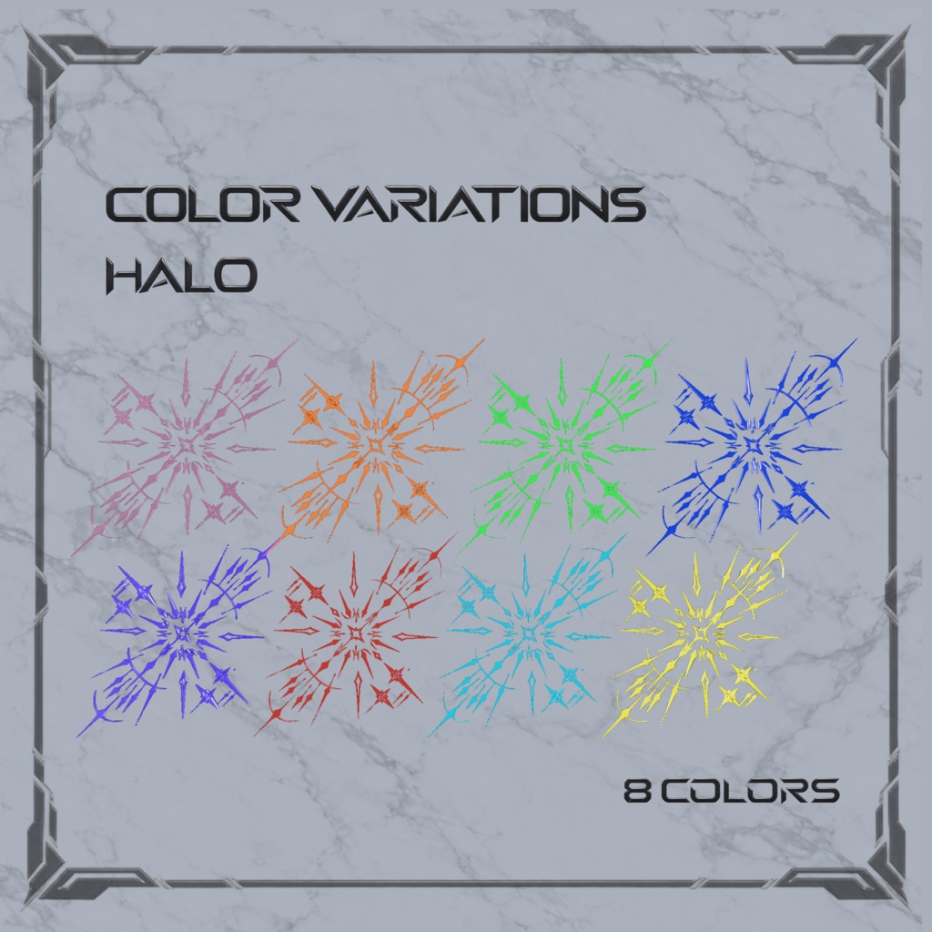 【VRChat対応】ASTRAL RIFT – Halo & Bracelet Set