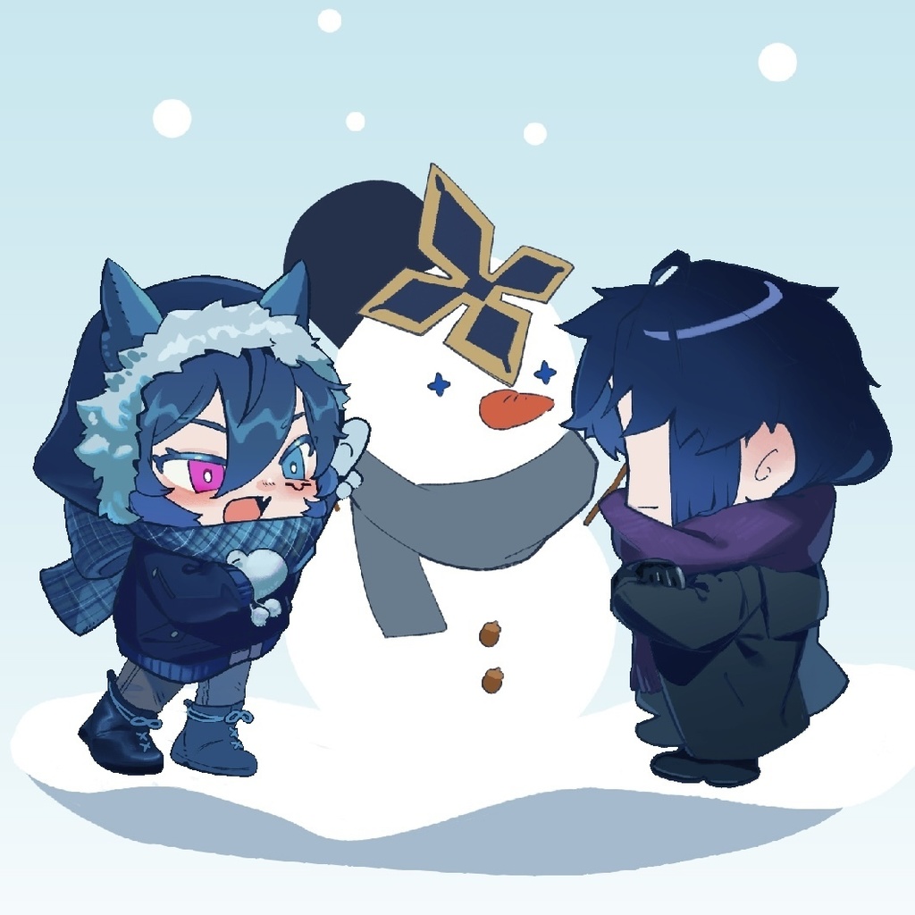 冬のカピオロ おでかけセットアクスタ⛄️