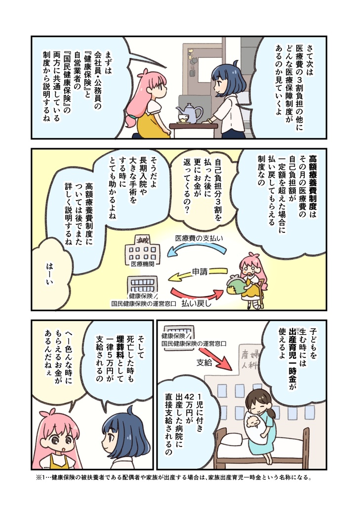 漫画家・作家を目指す人のための『お金』の話~保障編~