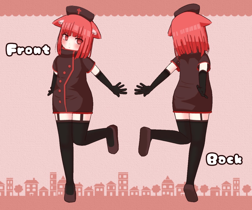 オリジナル3Dモデル「クルメル」