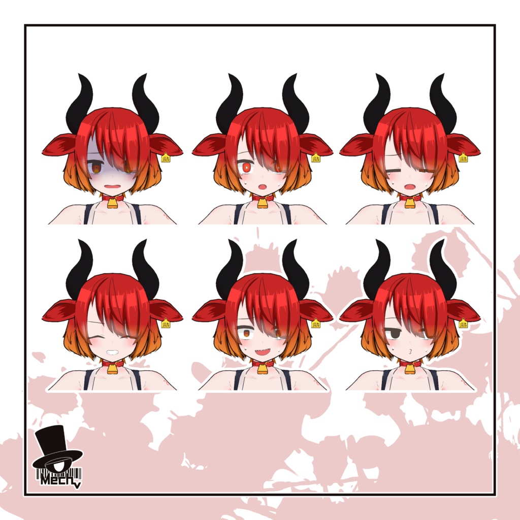 【Quest対応】オリジナル3Dモデル「食肉ちゃん」