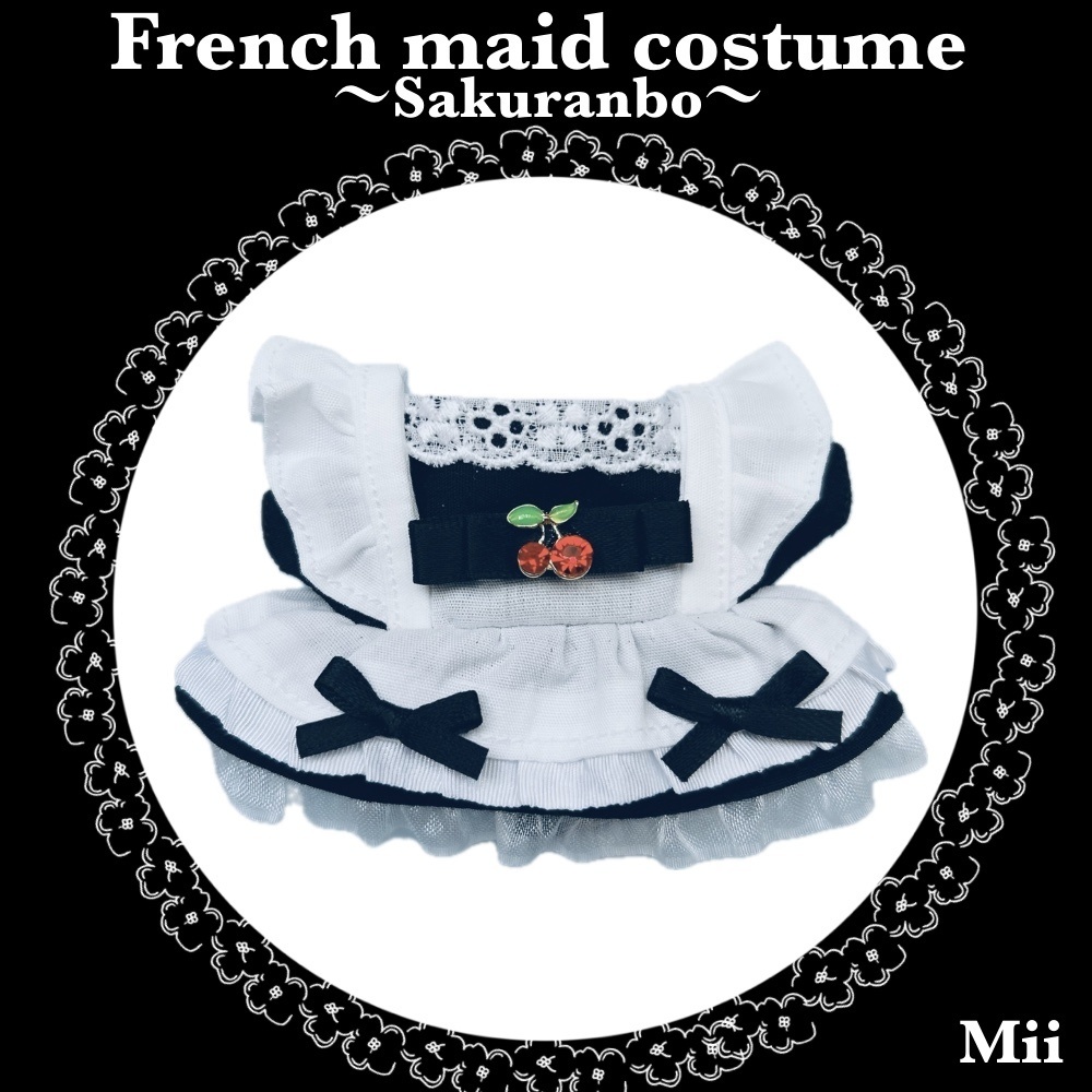 𝐅𝐫𝐞𝐧𝐜𝐡 𝐦𝐚𝐢𝐝 𝐜𝐨𝐬𝐭𝐮𝐦𝐞〜𝐒𝐚𝐤𝐮𝐫𝐚𝐧𝐛𝐨〜