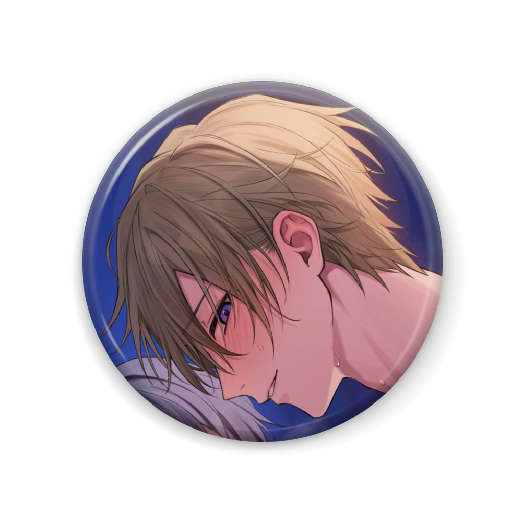 飼い犬とご主人様　ハル　缶バッジ