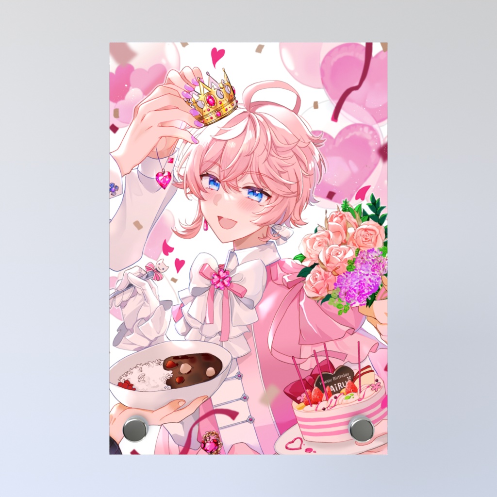 【2026誕生祭記念~愛瑠~】アクリルフォトパネル