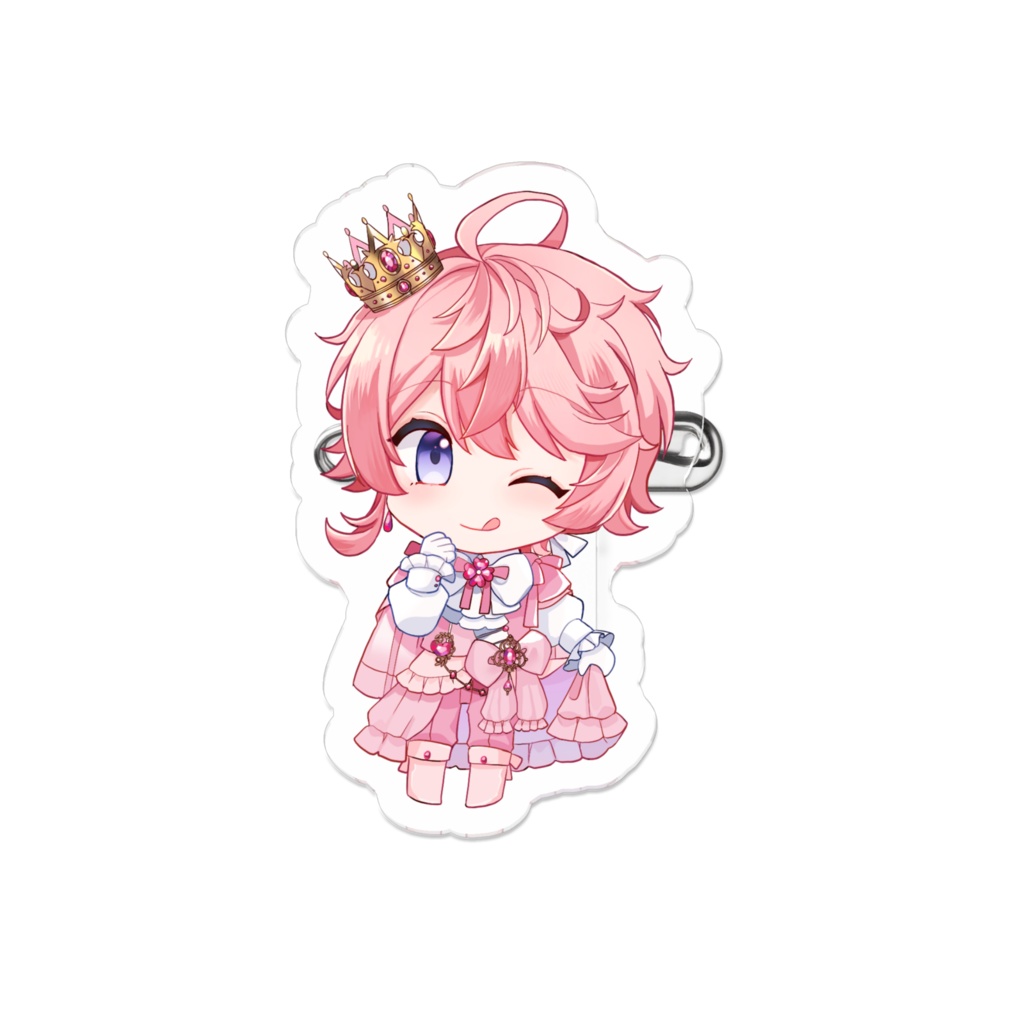 【2026誕生祭記念～愛瑠～】アクリルバッジ　(SDイラスト)