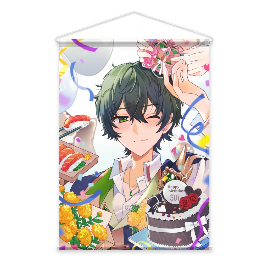 緑川翠　タペストリー　誕生祭2026
