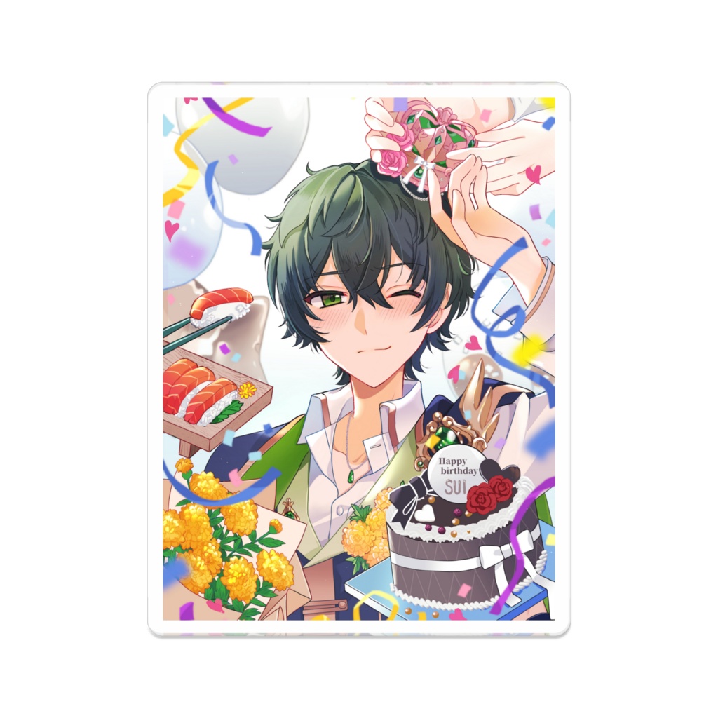 緑川翠　アクリルバッジ　誕生祭2026